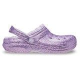 Classic Lined Glitter Clogs (Girls)