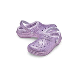 Classic Lined Glitter Clogs (Girls)