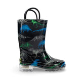 Dinosaur Light-Up Rainboots
