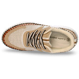 Whipstitch Beige Ecru