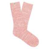 Rib Knit Slouchy Crew Sock