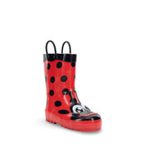 Ladybug Rainboots