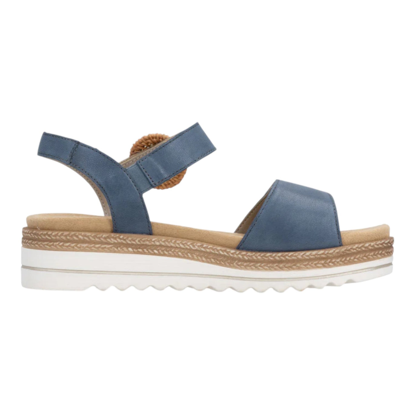 Rieker Antistress Brown Suede‎ Closed Toe Sandals Sz 45/Men\'s 11 Women\'s 12 Rieker Regina 55 Slide Sandal (Women) - Brown – The Heel  main image 2