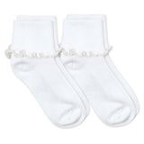 Ripple Edge Smooth Toe Turn Cuff Socks 2 Pair Pack