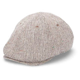 Mens Tweed Driver Brown