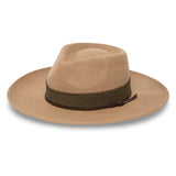 Wool Felt Pinch Crown Fedora by FRYE