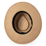 Wool Felt Pinch Crown Fedora by FRYE