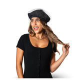 Bianca Slouchy Lurex Beret
