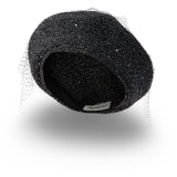Bianca Slouchy Lurex Beret