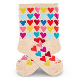 Fuzzy Hearts Socks