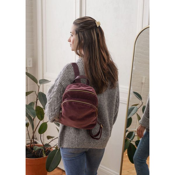 Frankie Velvet Backpack