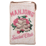 Mahjong Beaded Crossbody