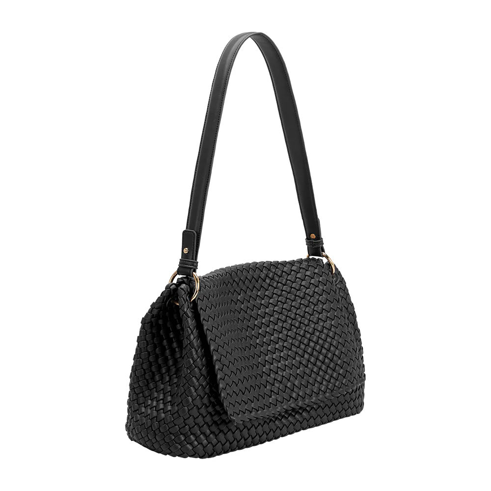 Natalia Woven Shoulder Bag