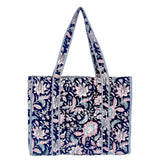 Quilted Tote Midnight