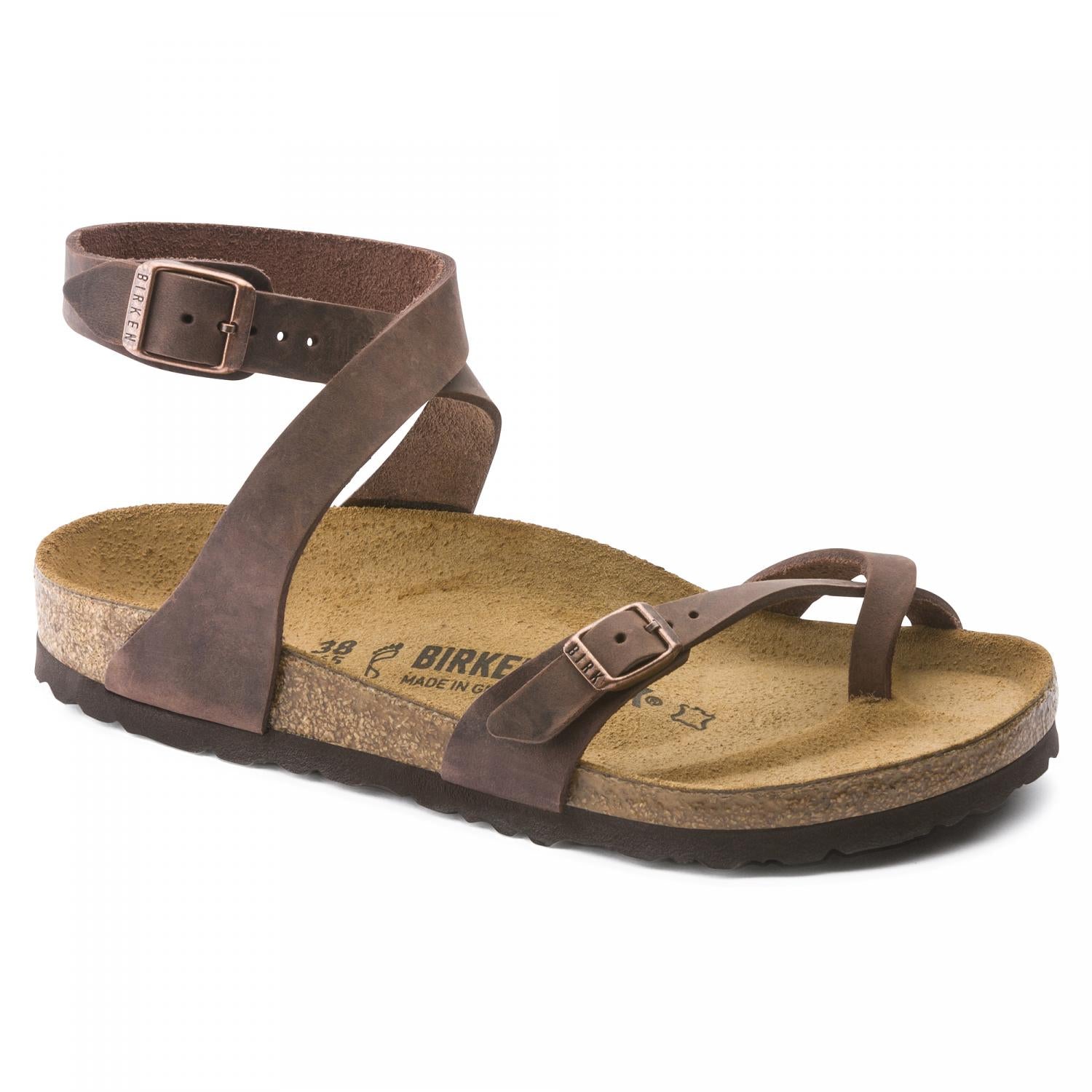 Birkenstock ankle hot sale strap shoes