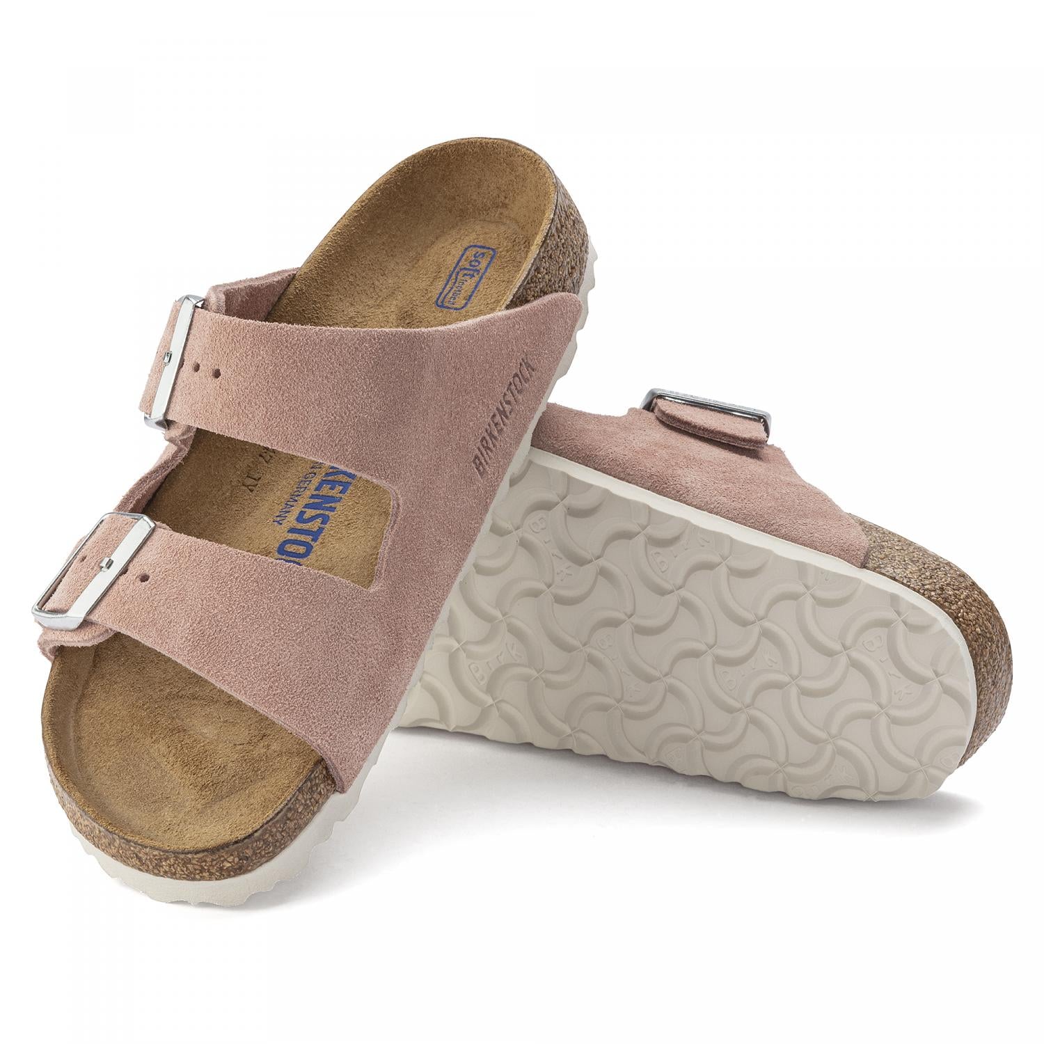 Birkenstock arizona soft footbed rose deals