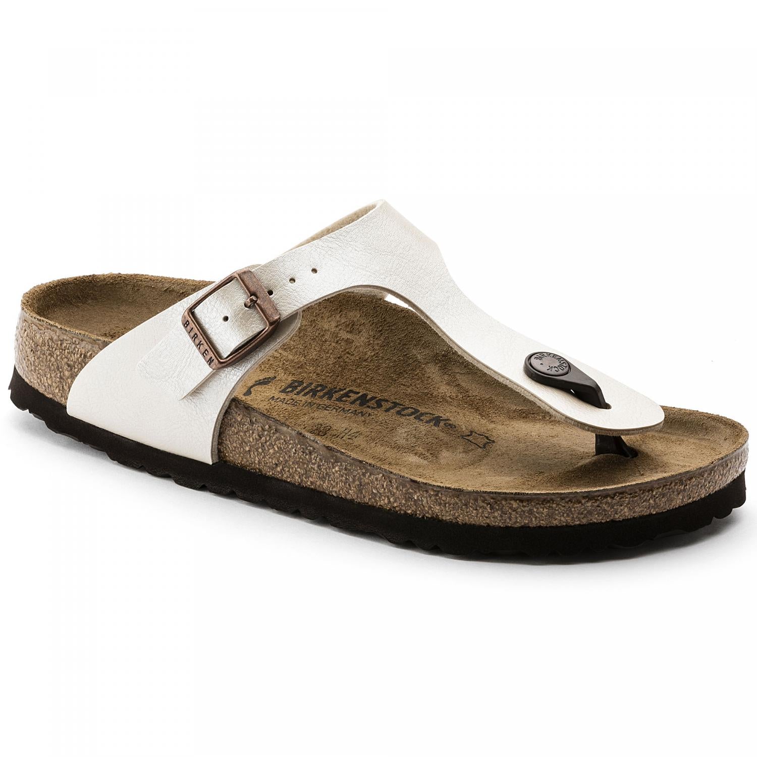 Birkenstock gizeh ice pearl onyx shops