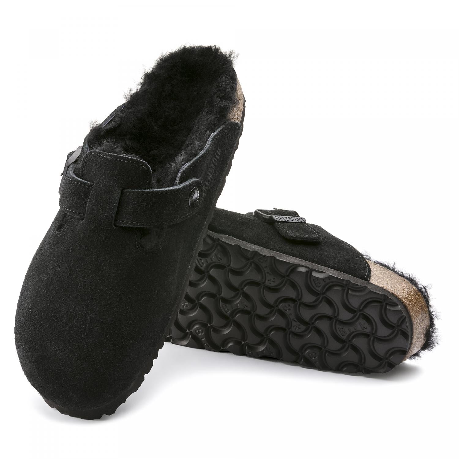 Birkenstock Boston Shearling Narrow Black 41