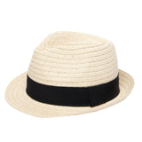 Mens Paperbraid Fedora