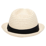 Mens Paperbraid Fedora