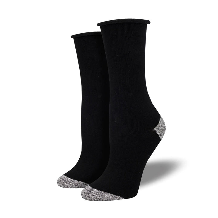 Bamboo Roll Top Socks