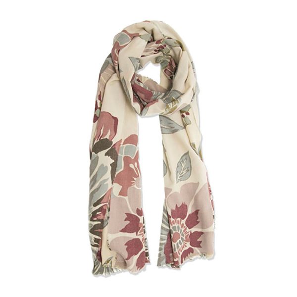 Bold Floral Scarf