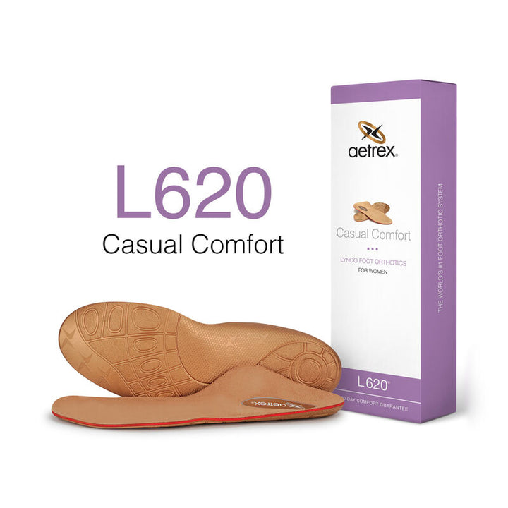 L620W  Women's Casual Comfort Posted Orthotics